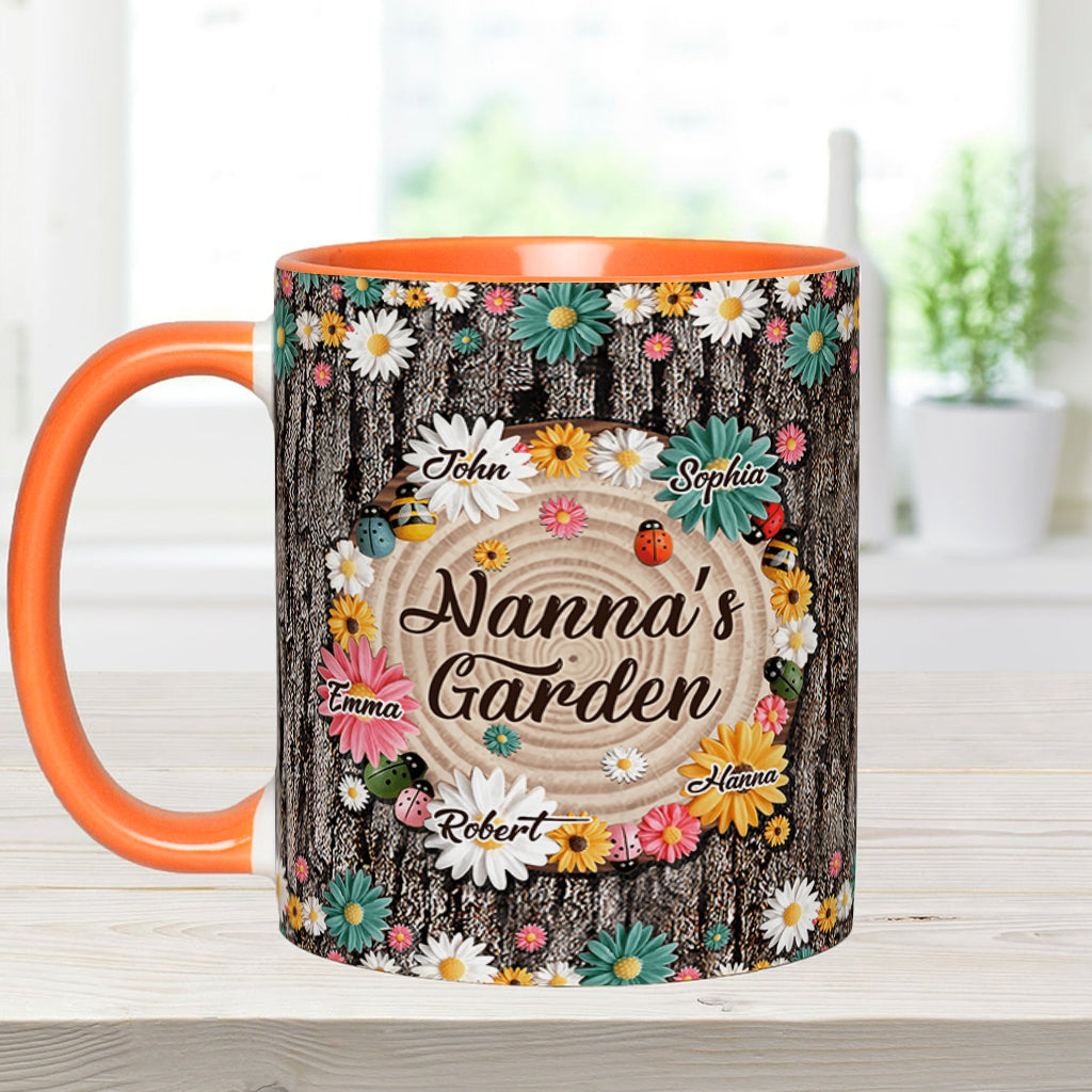 Mug personnalisé « Le jardin de mamie »