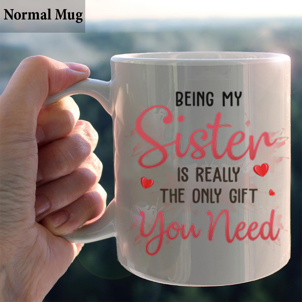 Le seul cadeau dont vous avez besoin - Mug personnalisé pour frère/sœur