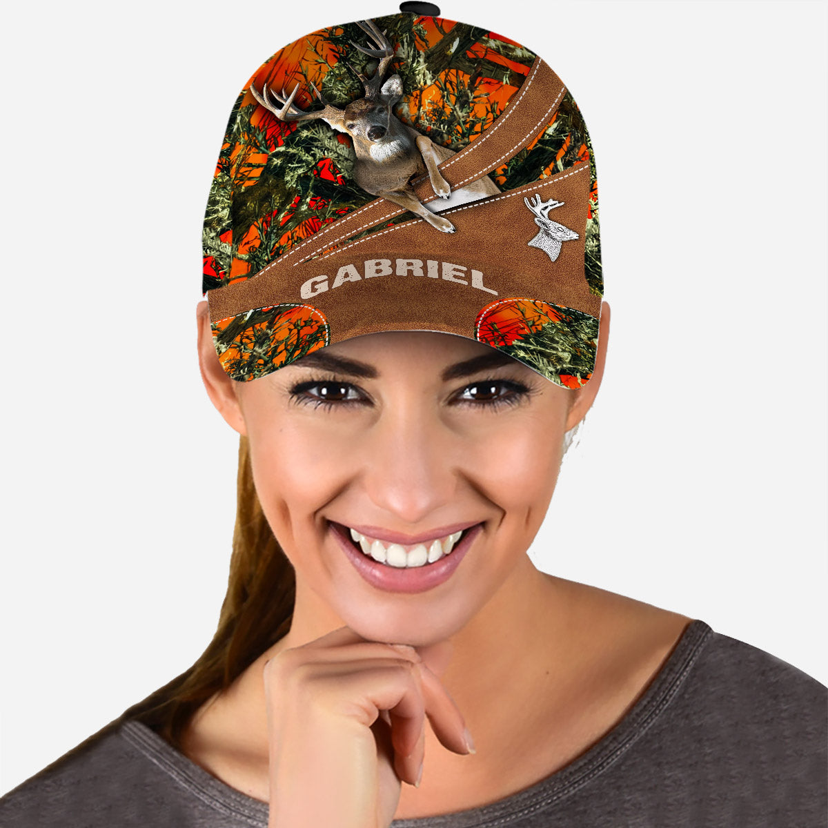 Passionné de chasse - Casquette de chasse classique personnalisée