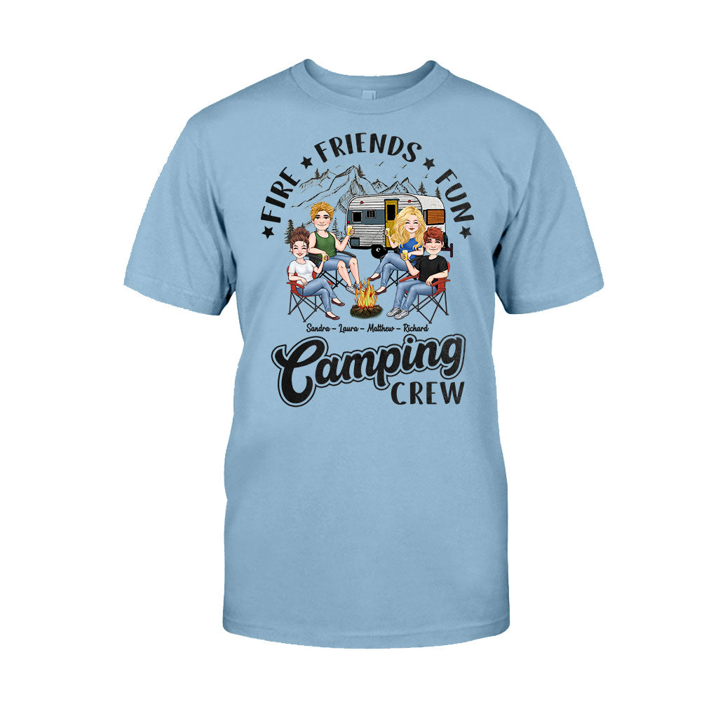 Équipe de camping - T-shirt et sweat à capuche de camping personnalisés