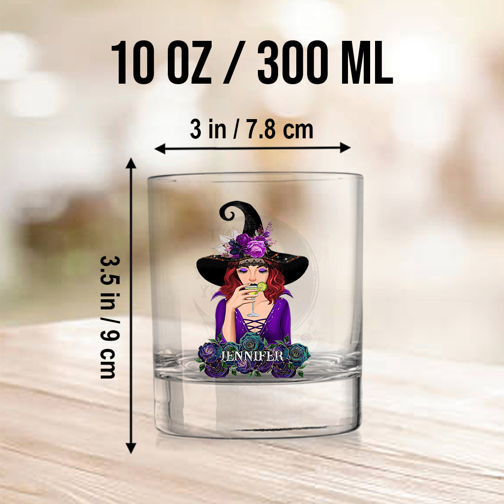 Don't F With My Energy - Personalized Witch Rock Glass