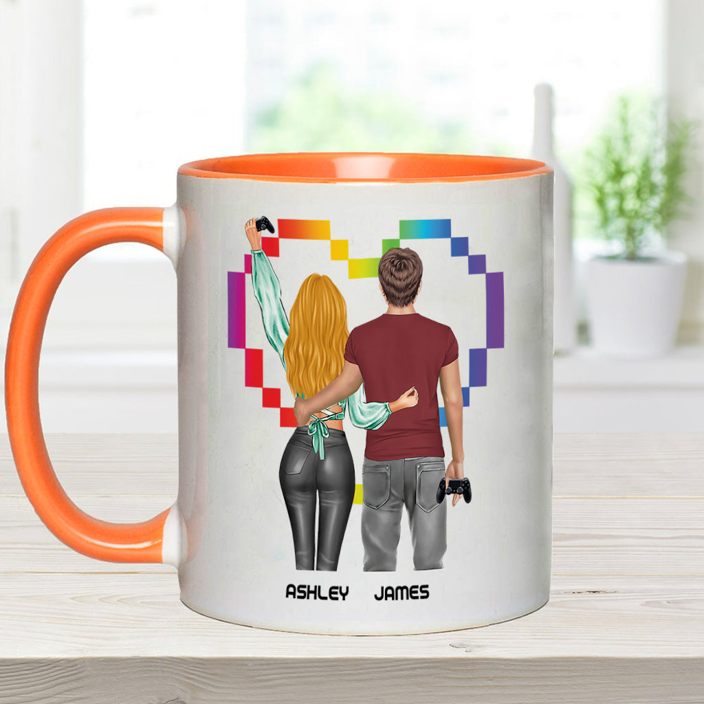 Je serai toujours ton joueur 2 - Mug personnalisé pour jeux vidéo