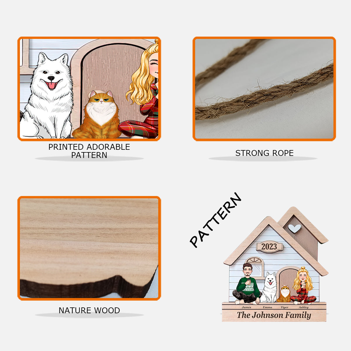 C'est nous - Panneau en bois personnalisé pour mari et femme