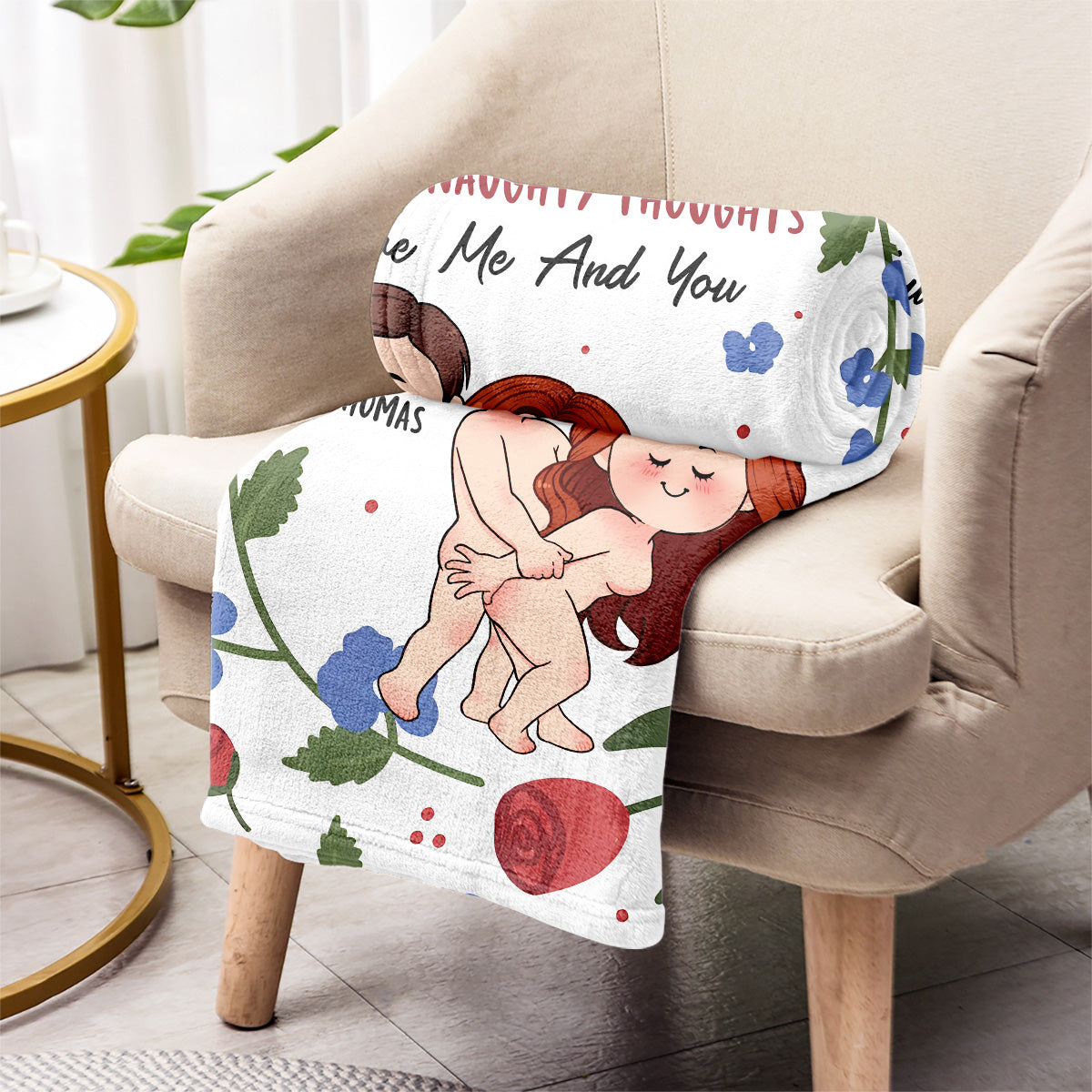 Les roses sont rouges, les violettes sont bleues - Couverture personnalisée pour couple