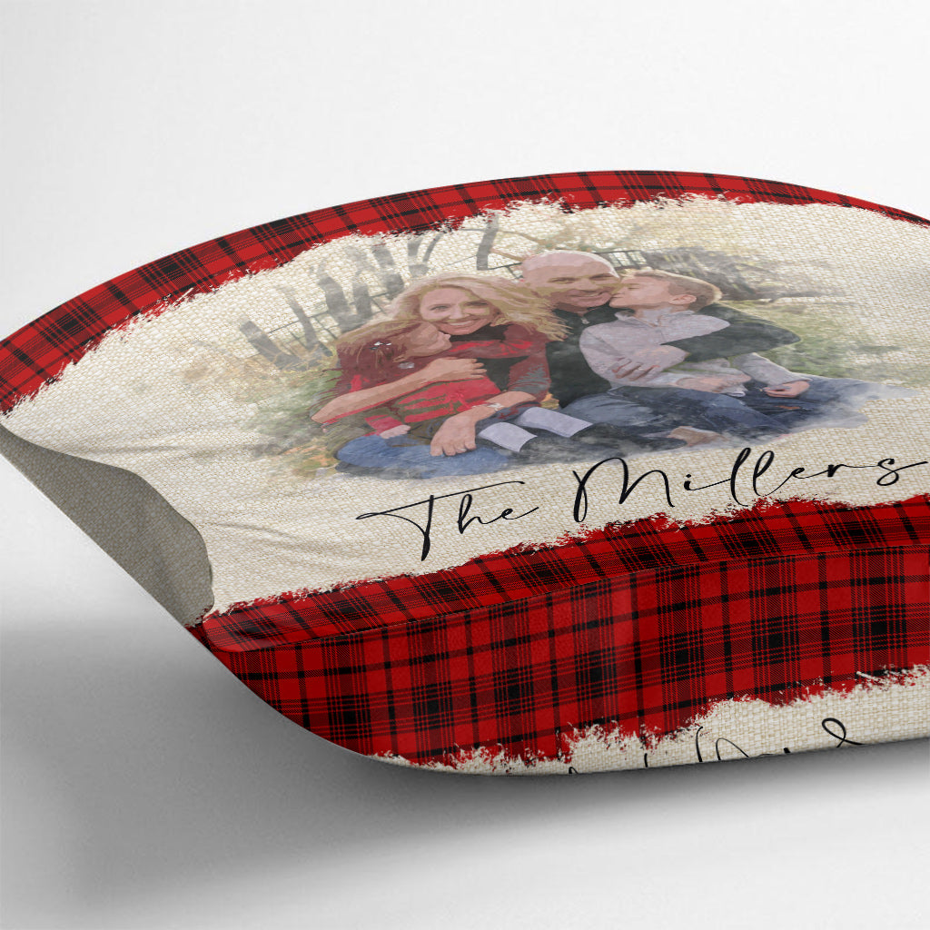 Coussin décoratif familial personnalisé « This Is Us »