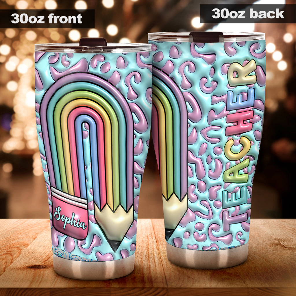 Teacher Life - Personalized Teacher Tumbler