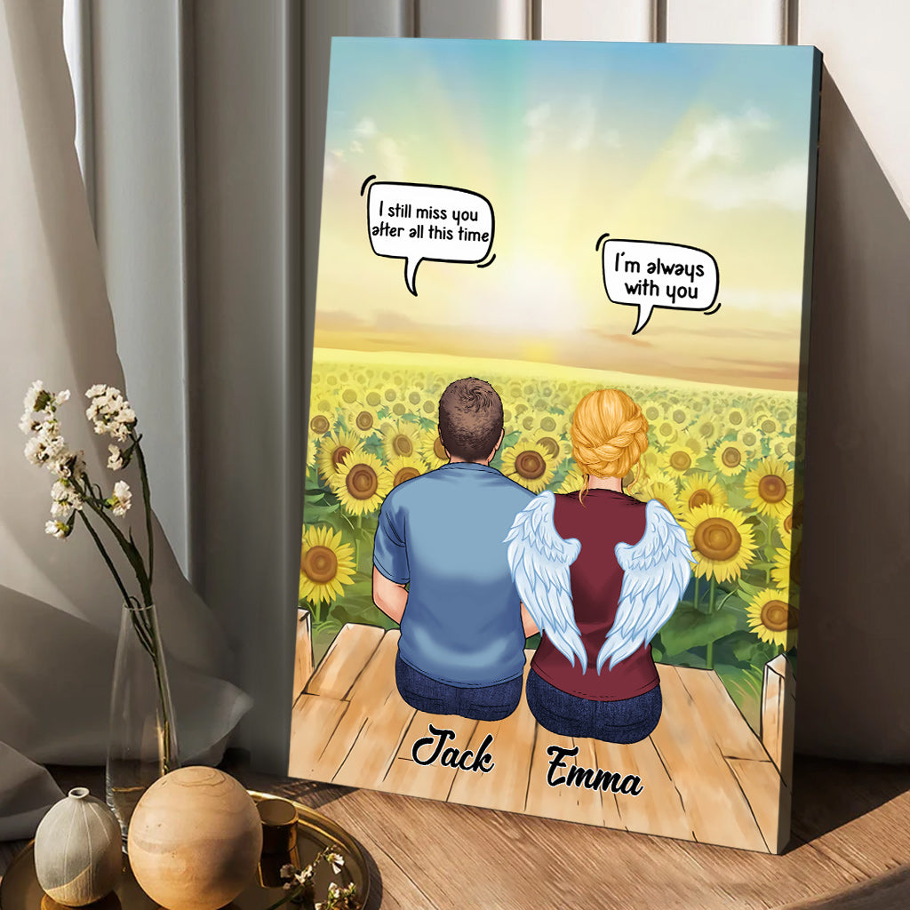 Je parle encore de toi - Toile et affiche commémoratives personnalisées