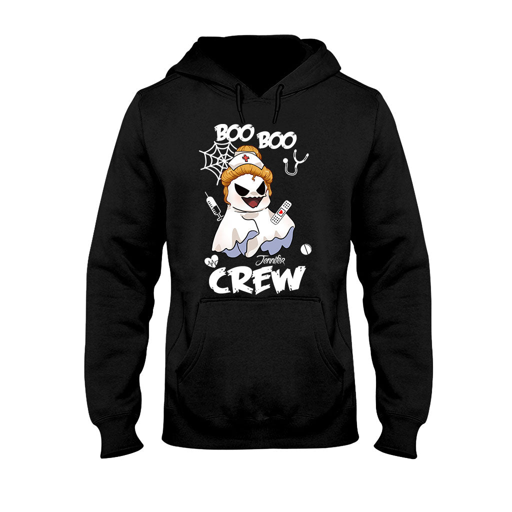 Boo Boo Crew - Personalized Nurse T-shirt And Hoodie