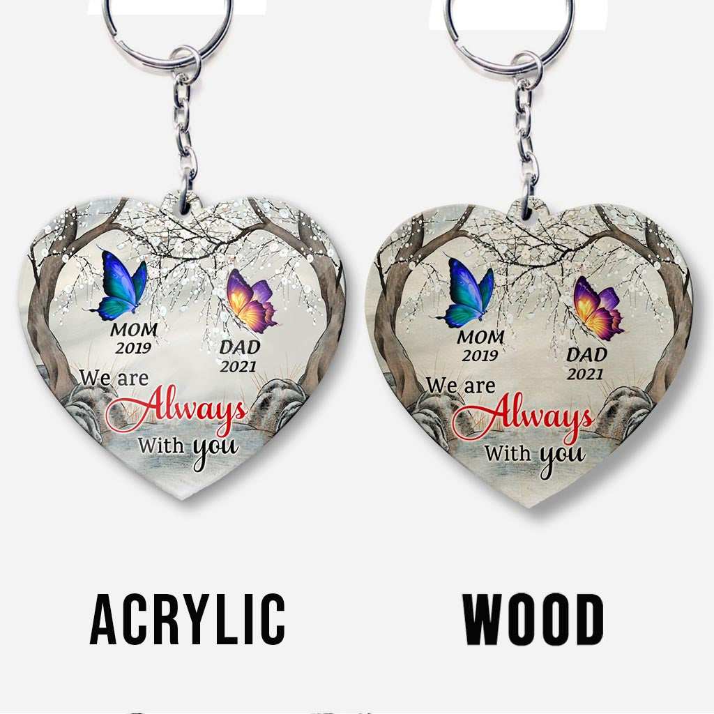 I AM Always With You - Personalized Memorial Keychain