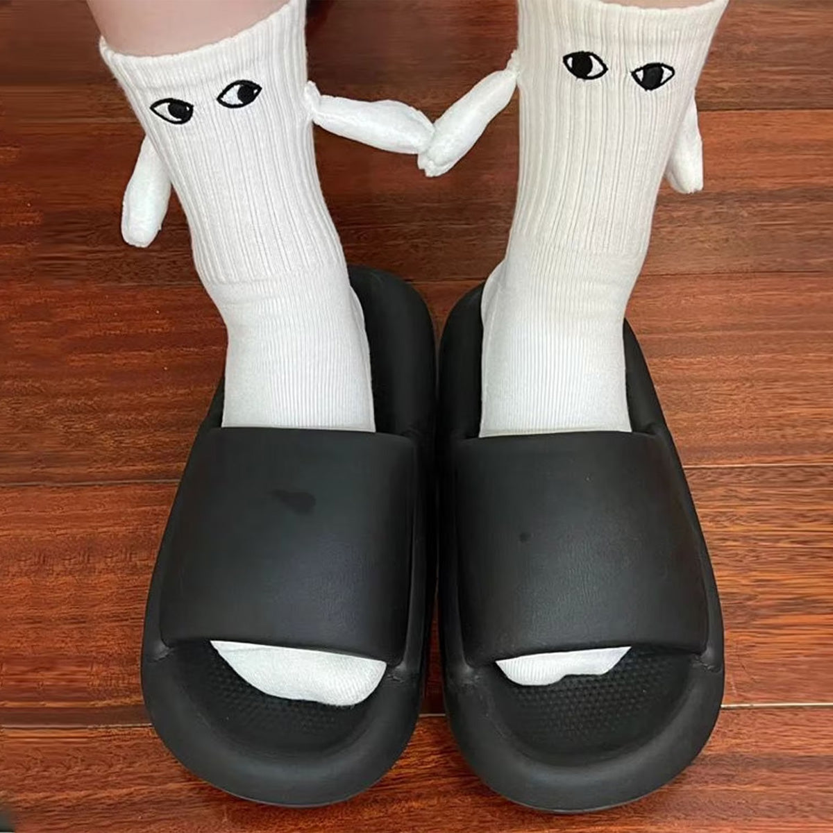 Chaussettes mains jointes - Chaussettes pour couples