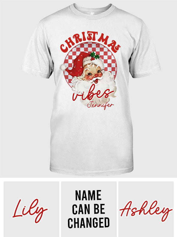 Ambiance de Noël - T-shirt et sweat à capuche de Noël personnalisés