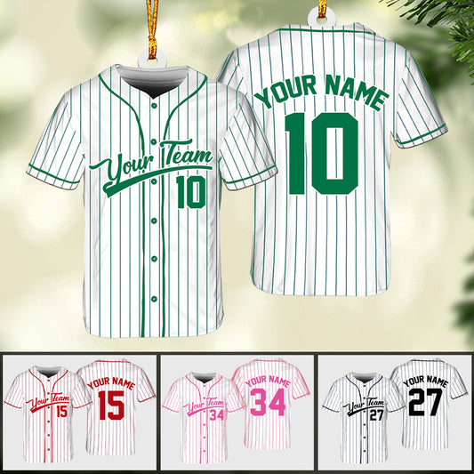 Game Day - Personalized Baseball Ornament