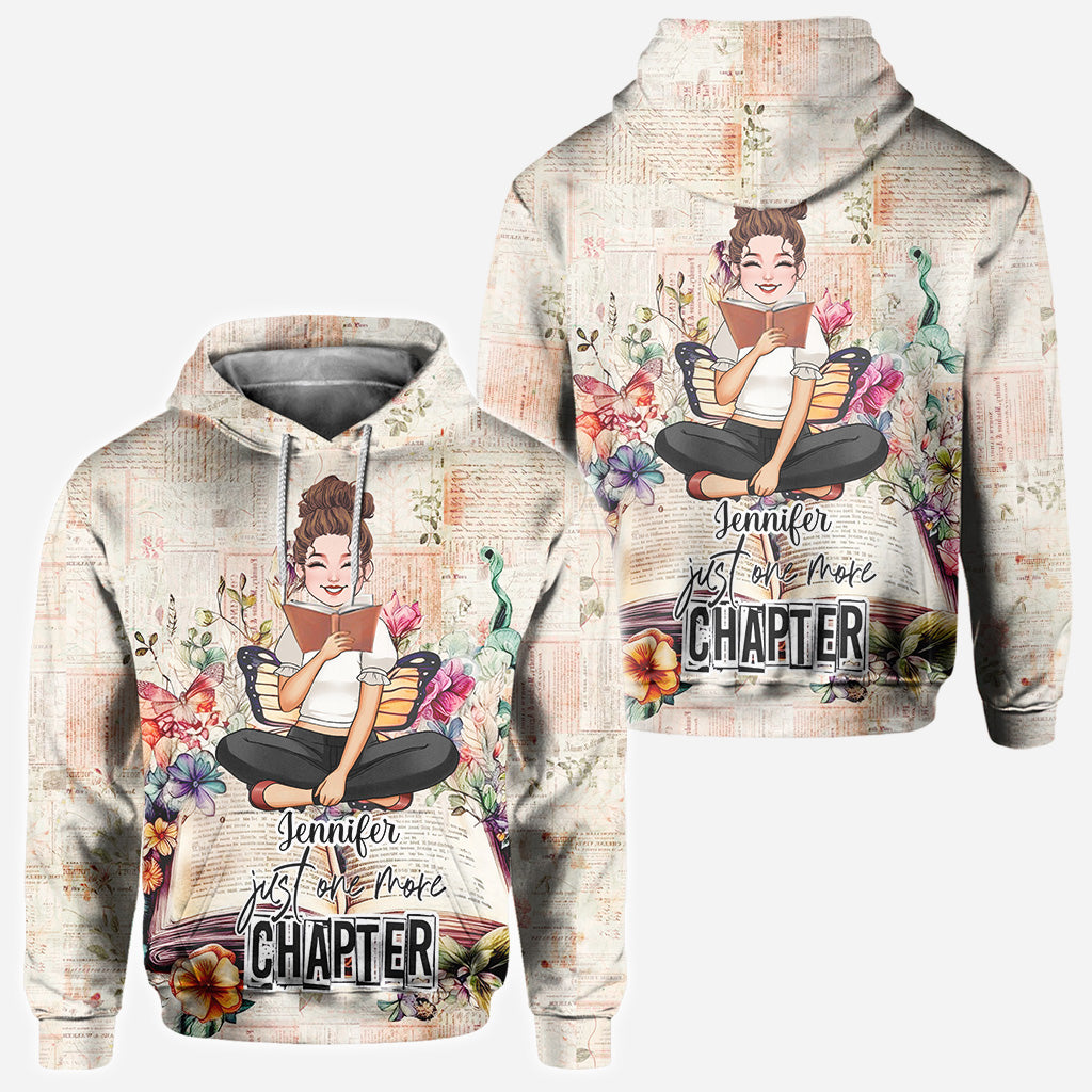 Juste un chapitre de plus - T-shirt personnalisé « Juste un chapitre de plus »