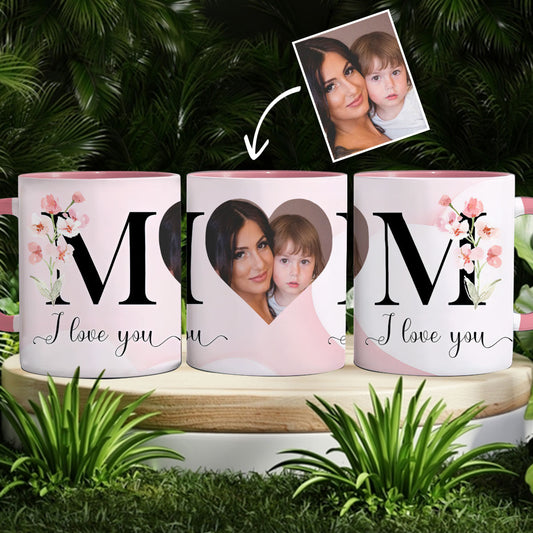 Je t'aime maman - Mug personnalisé pour maman