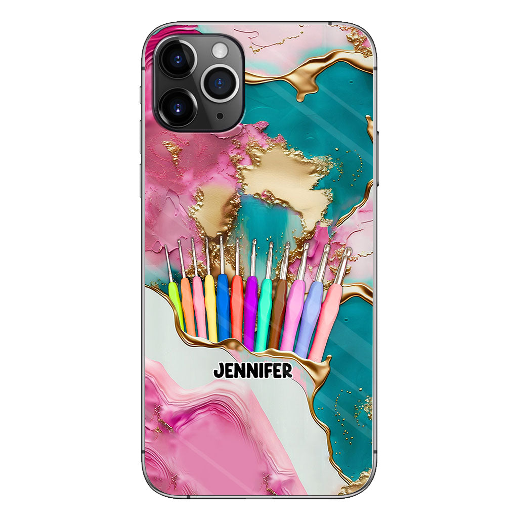 Love Crocheting - Personalized Crocheting Phone Case