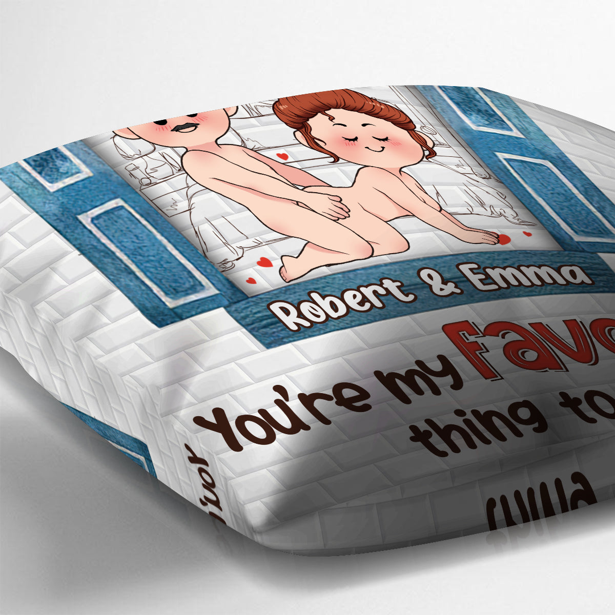 You’re My Favorite - Personalized Couple Throw Pillow