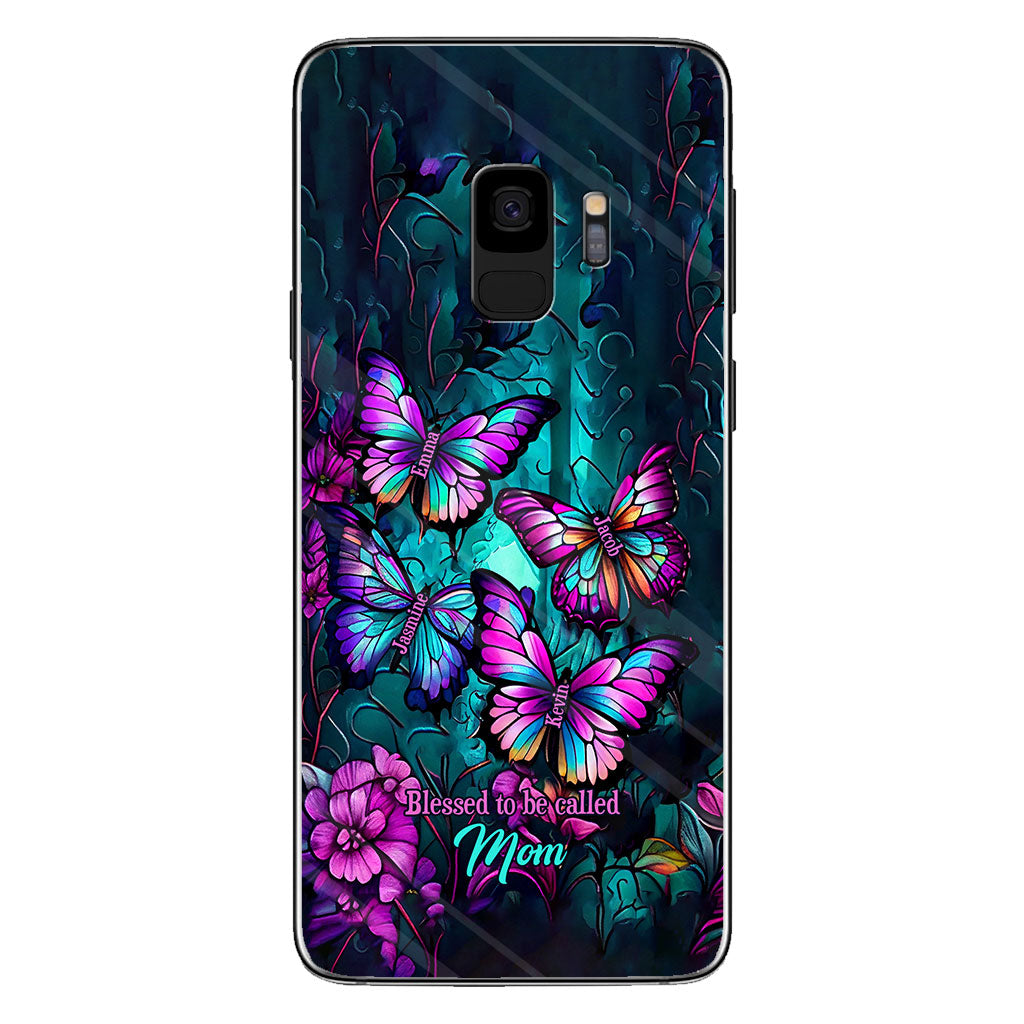 Coque de téléphone personnalisée « Papillons de grand-mère »