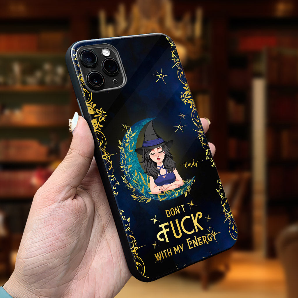 Don't F With My Energy - Personalized Witch Phone Case