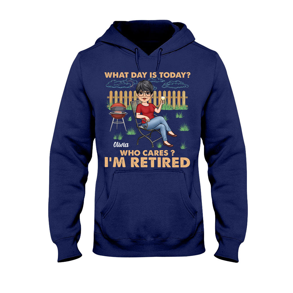 Quel jour sommes-nous ? Qui s'en soucie ? - T-shirt et sweat à capuche personnalisés pour retraités