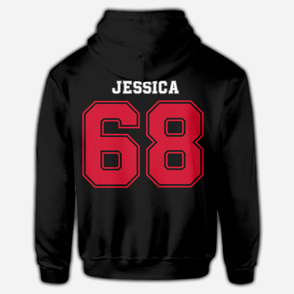 Mon joueur préféré - T-shirt de baseball personnalisé intégral