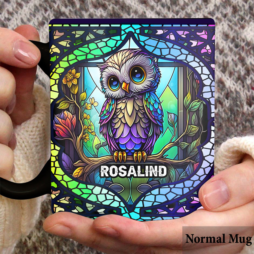 Magnifiques hiboux - Mug hibou personnalisé