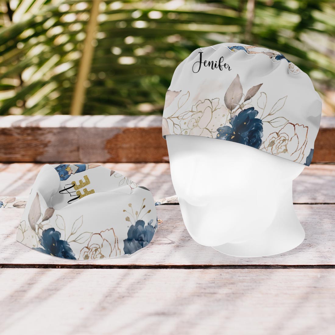 Bonnet de bloc opératoire personnalisé et enregistré