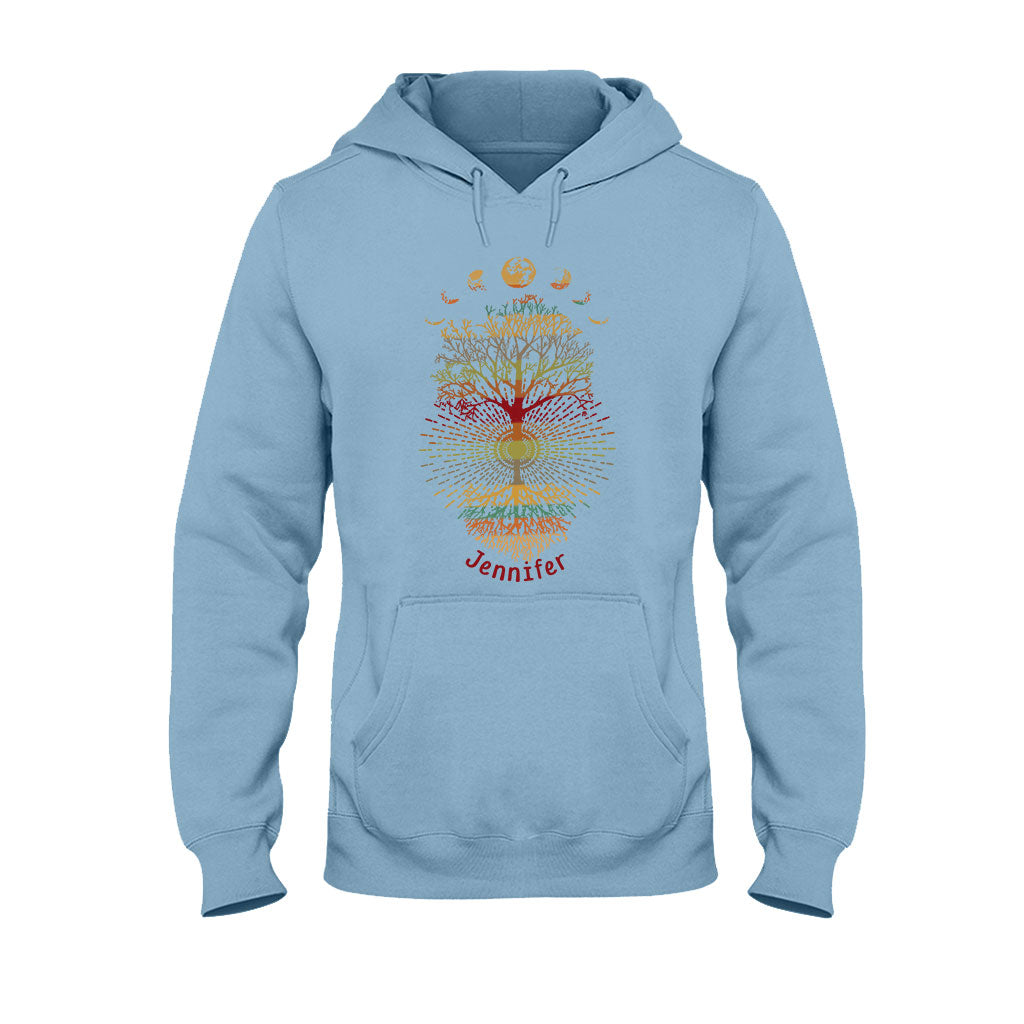Arbre du Yoga - T-shirt et sweat à capuche de yoga personnalisés