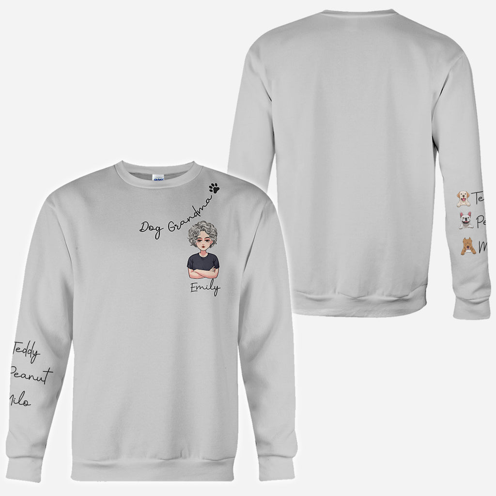 I Love You Grandma - Personalized Dog All Over Shirt