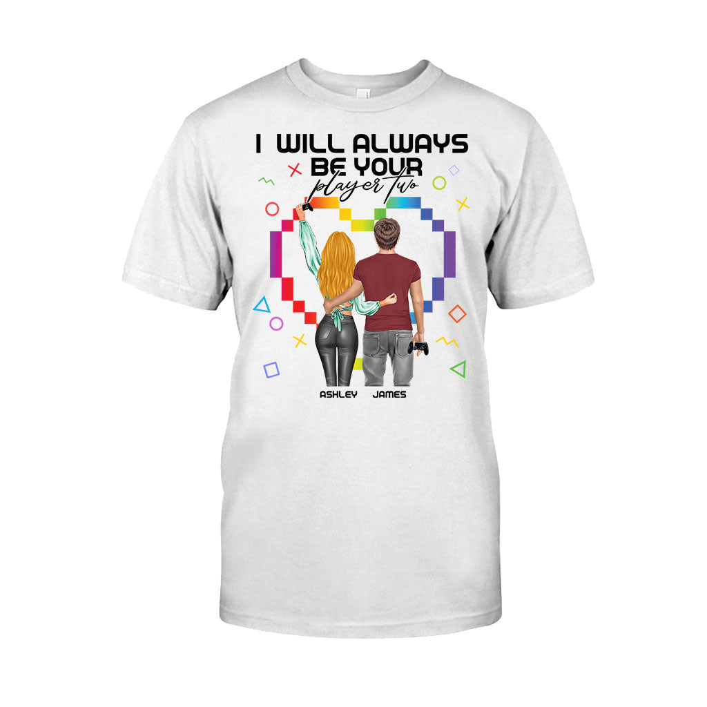 I Will Always Be Your Player Two - Personalized Video Game T-shirt And Hoodie