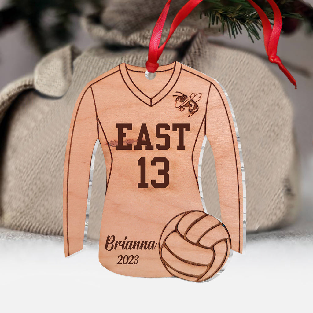 Passionné(e) de volley-ball ? - Ornement de volley-ball personnalisé