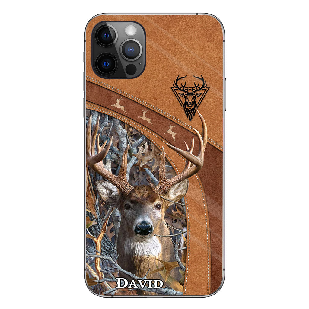 La vie est plus belle dans les bois - Coque de téléphone personnalisée pour la chasse