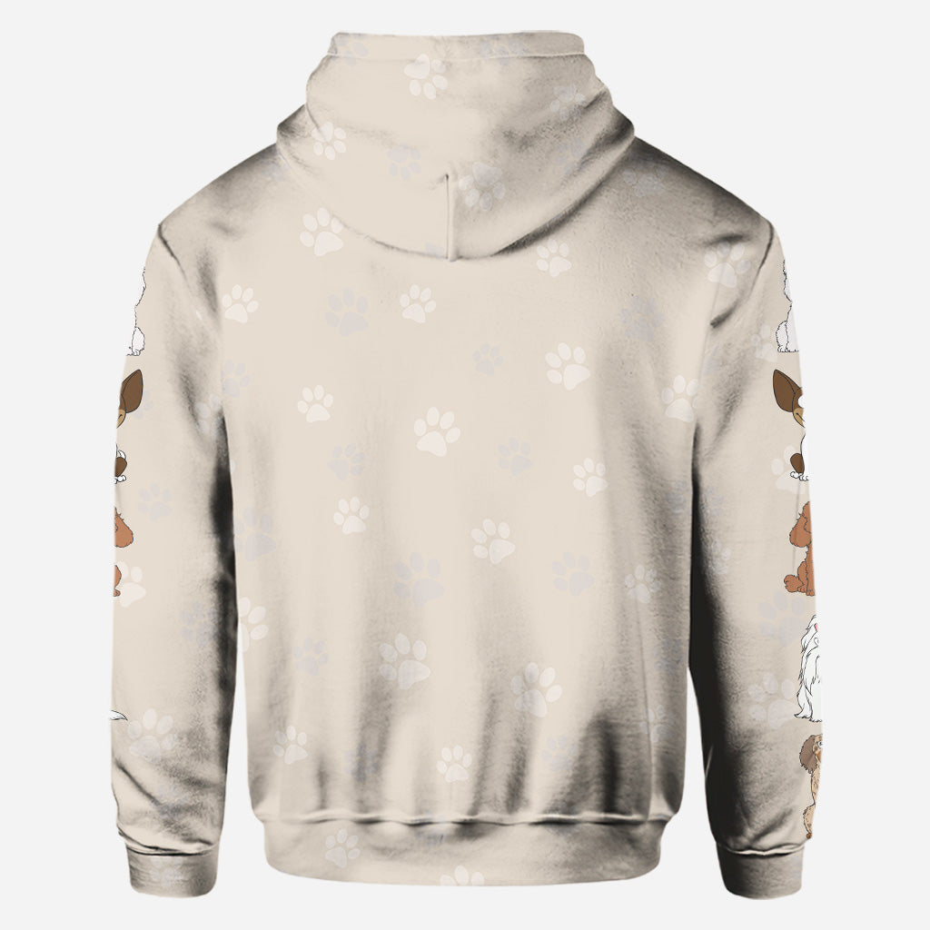 Dog Mom/ Cat Mom/ Fur Mom / Dog Dad/ Cat Dad... - Personalized Dog All Over Shirt