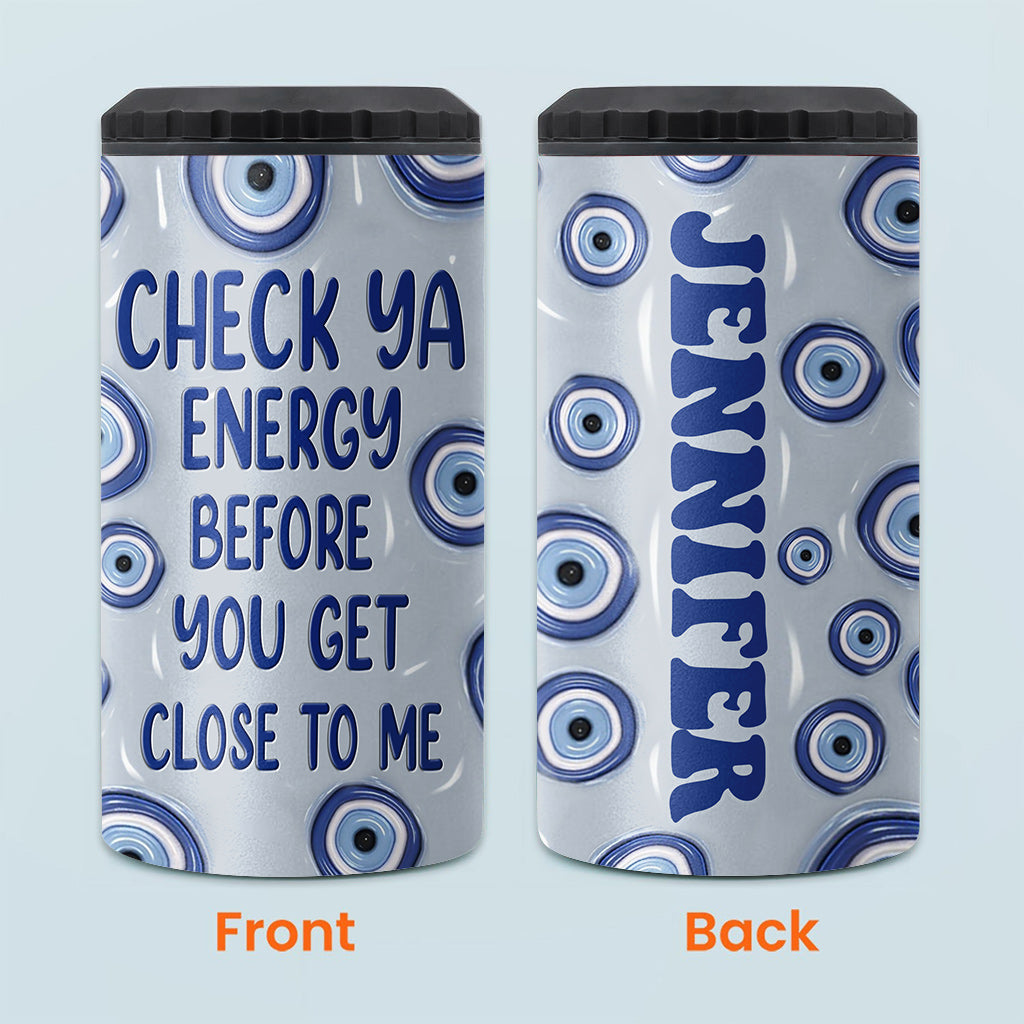 Check Ya Energy - Refroidisseur de canettes de sorcière personnalisé
