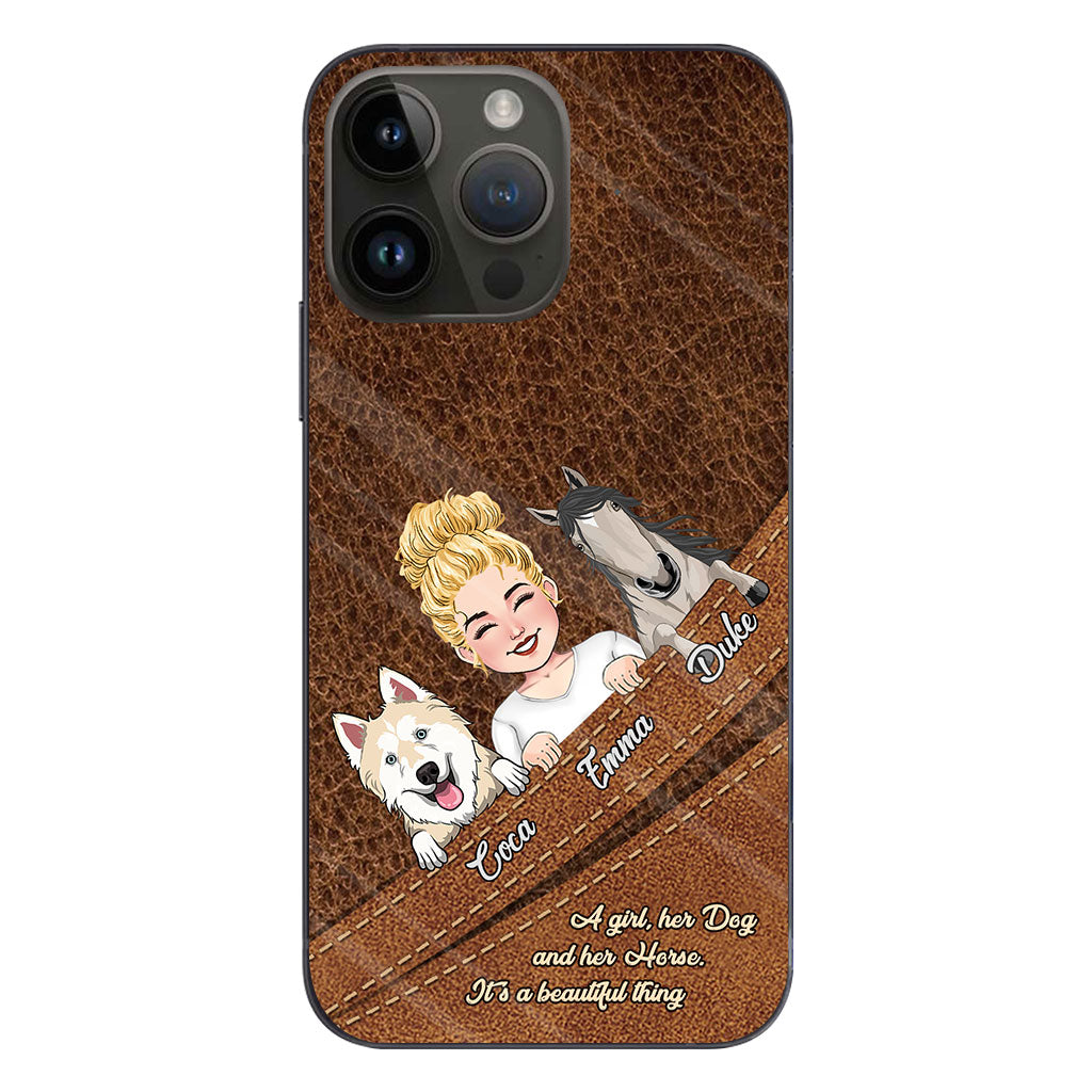Quelle belle chose ! - Coque de téléphone personnalisée avec motif cheval