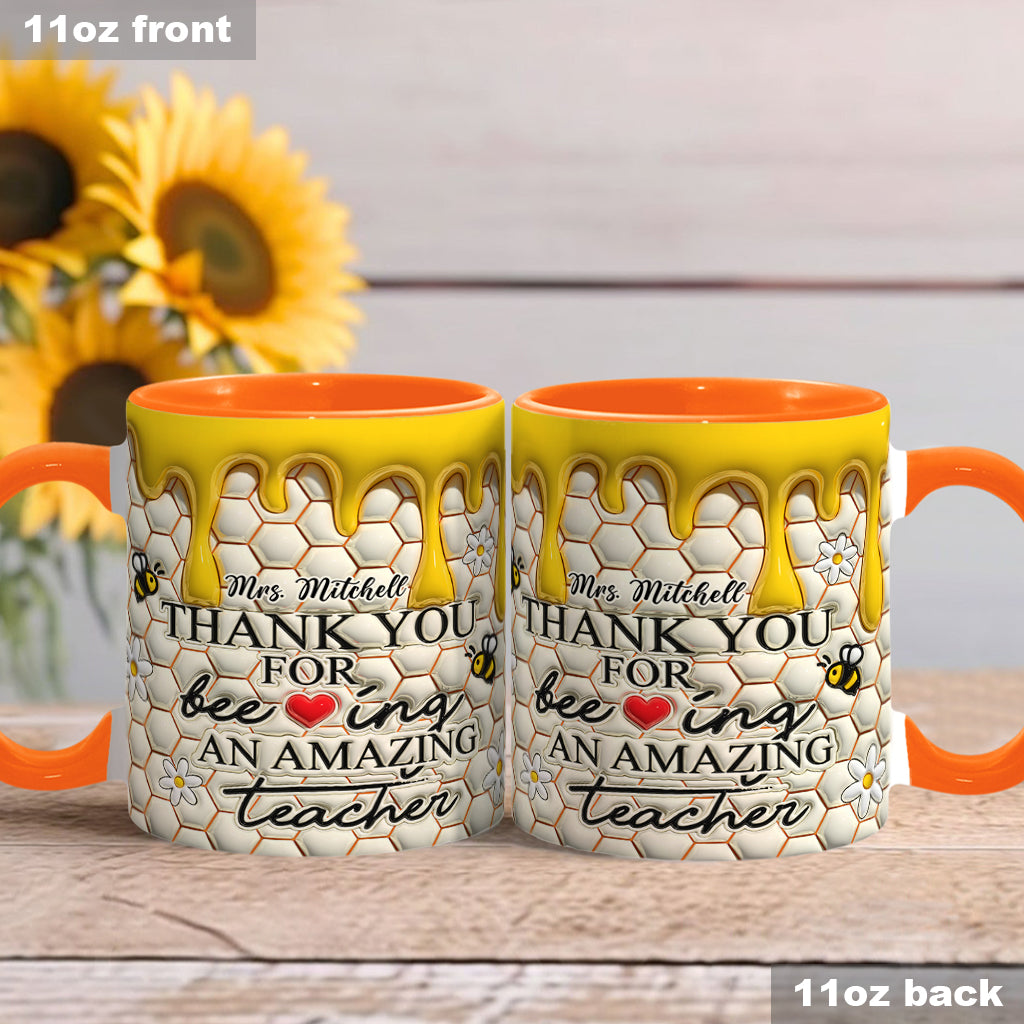 An Amazing Teacher - Personalized Teacher Accent Mug