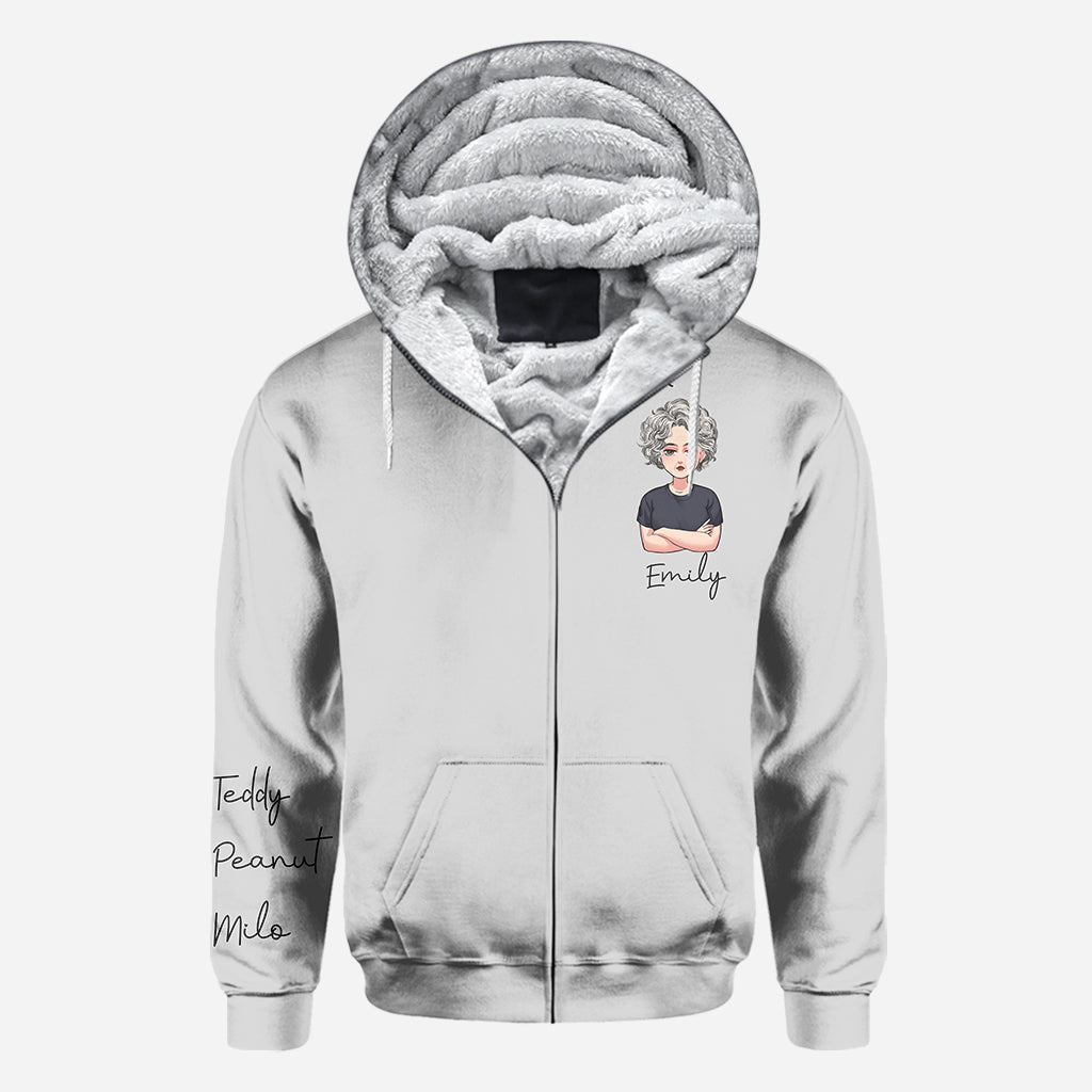 I Love You Grandma - Personalized Dog All Over Shirt