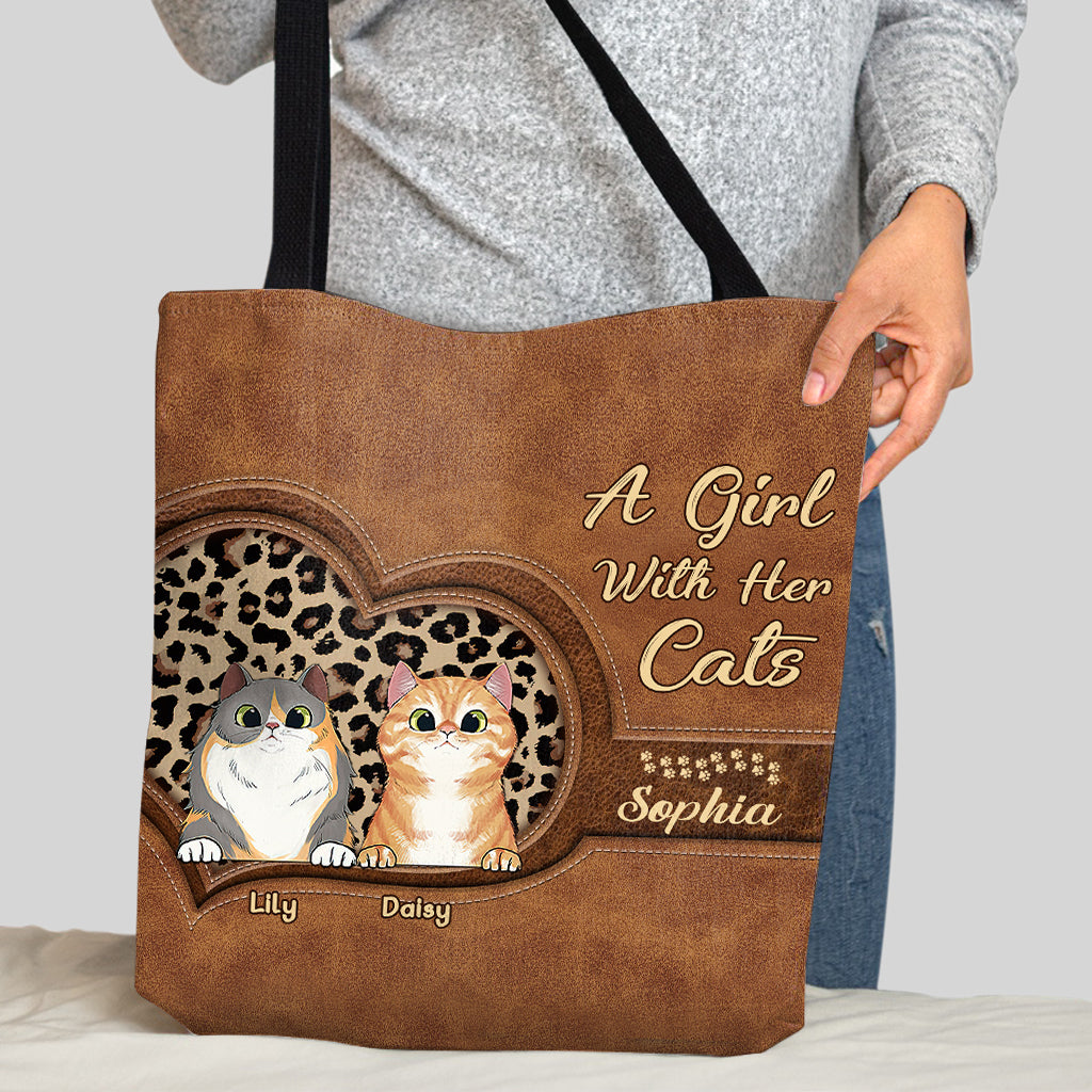 Accessoires indispensables pour maman chat - Sac fourre-tout personnalisé pour chat