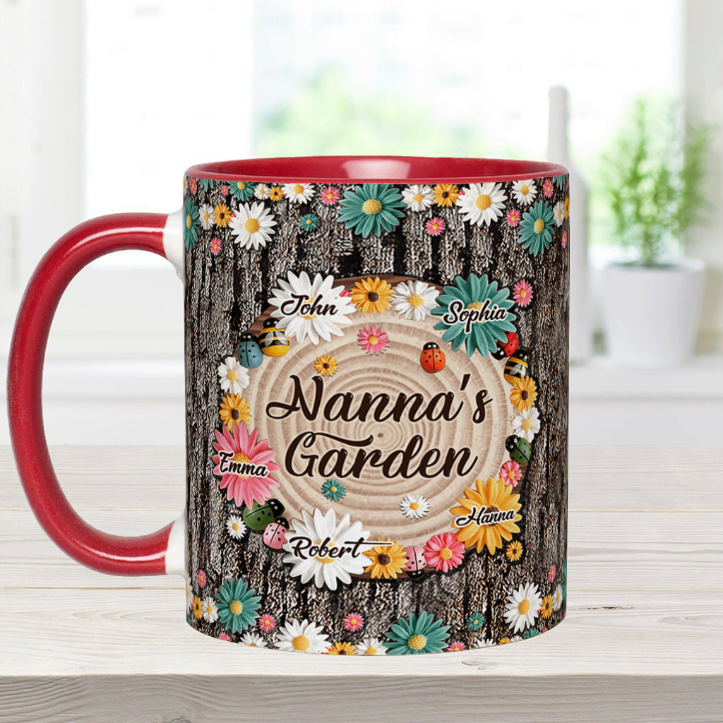 Mug personnalisé « Le jardin de mamie »