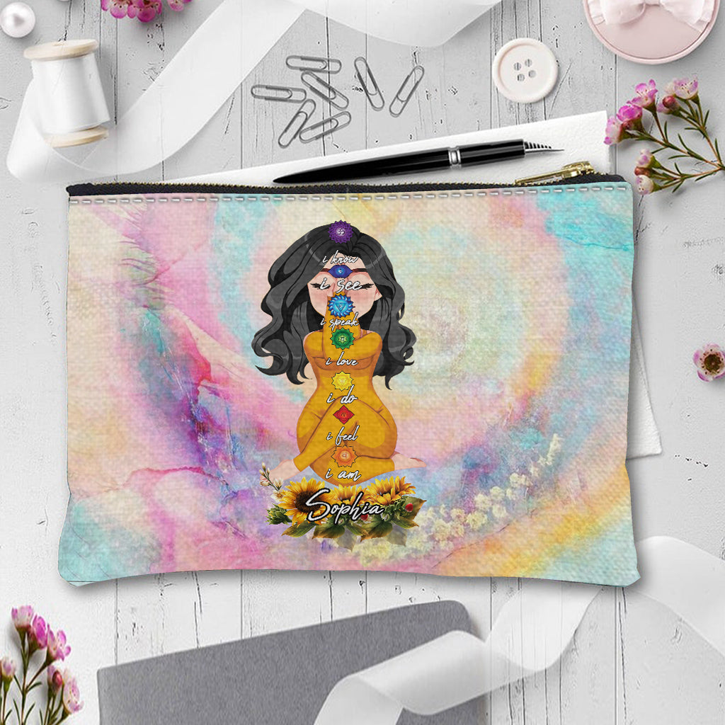 Lâchez prise - Pochette de yoga personnalisée