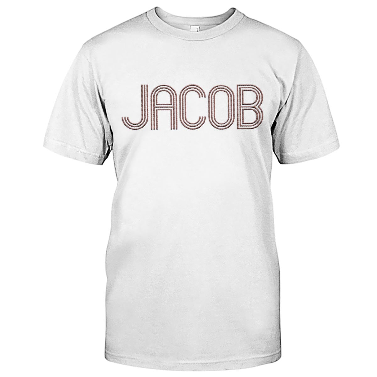 Custom Name - Personalized Son Embroidered T-shirt