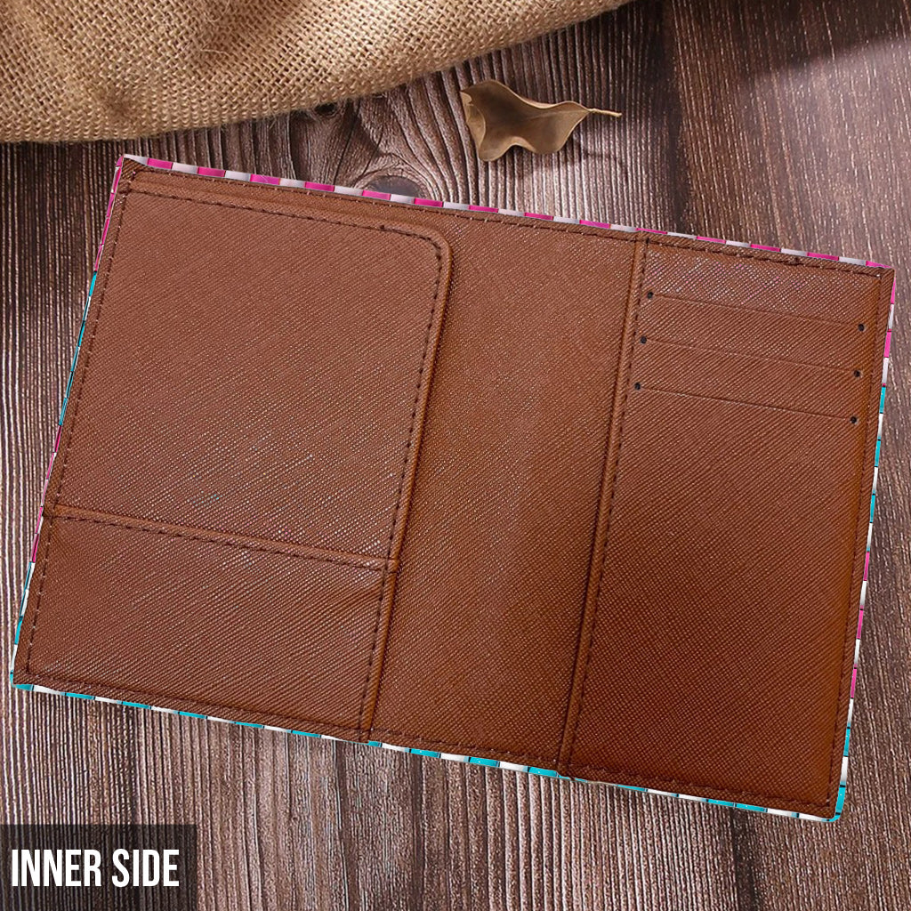 Nurse Life - Nurse gift for mom, her, wife, girlfriend, friend - Personalized Passport Holder