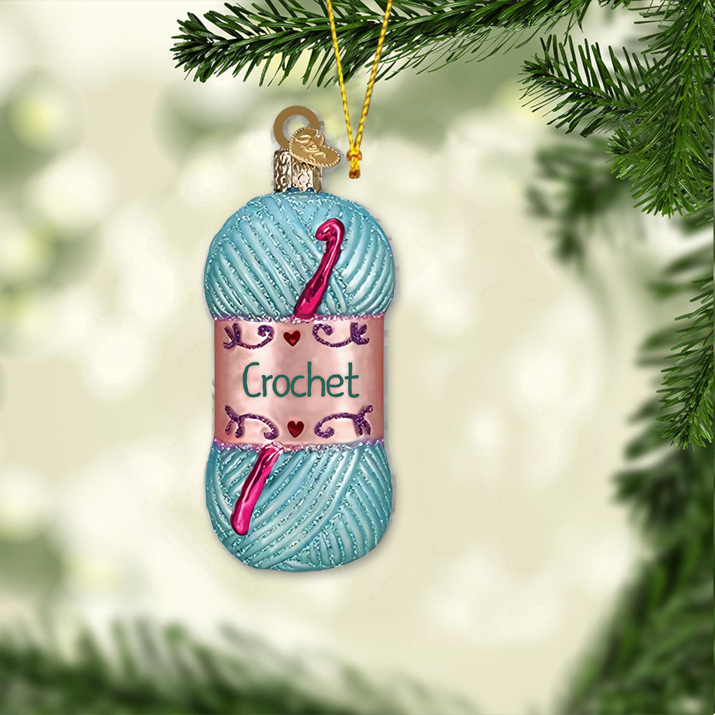 Love Crochet - Ornement au crochet personnalisé