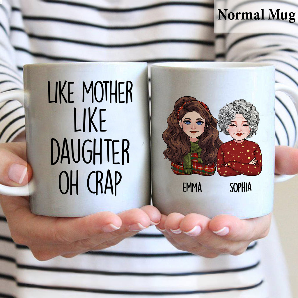 Telle mère, telle fille - Mug personnalisé pour maman