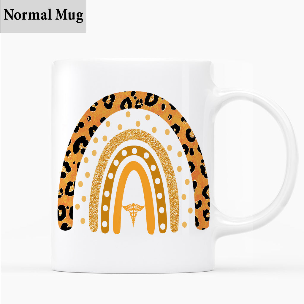 Mon balai est cassé, alors maintenant je suis infirmière - Mug personnalisé pour infirmière