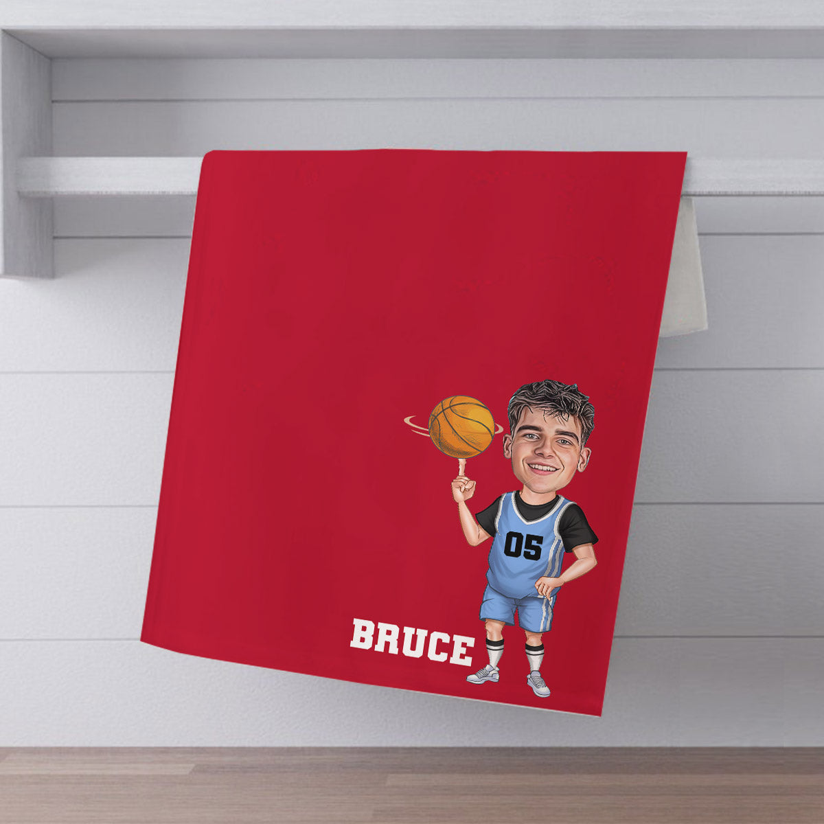 Serviette de sport - Serviette de basketball personnalisée