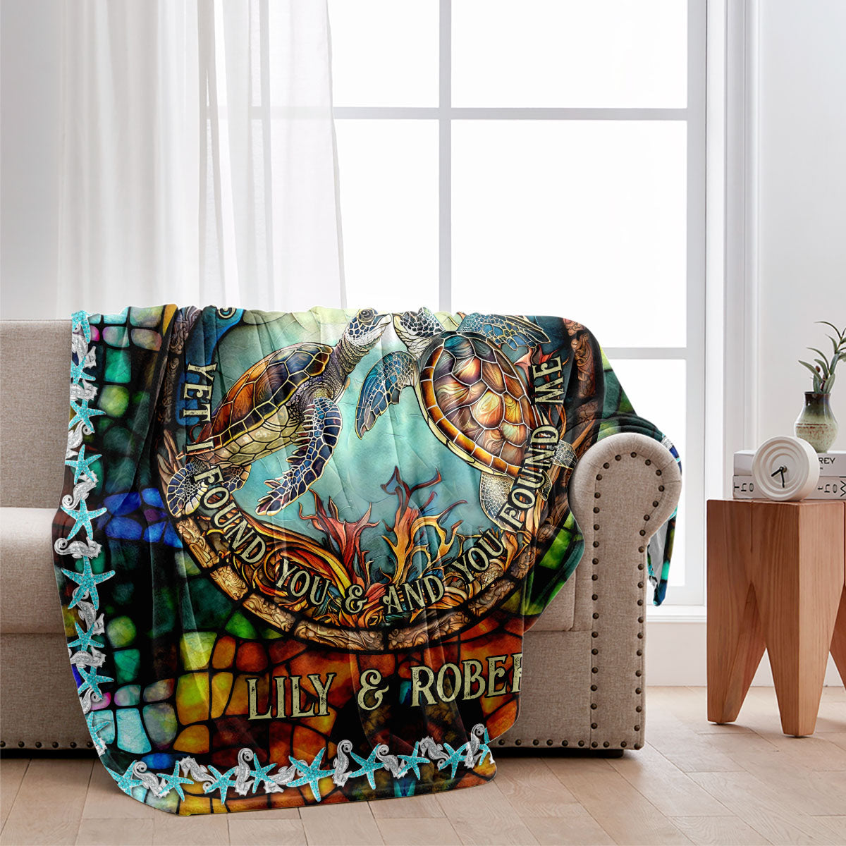 Tant de tortues dans la mer - Couverture personnalisée Tortue