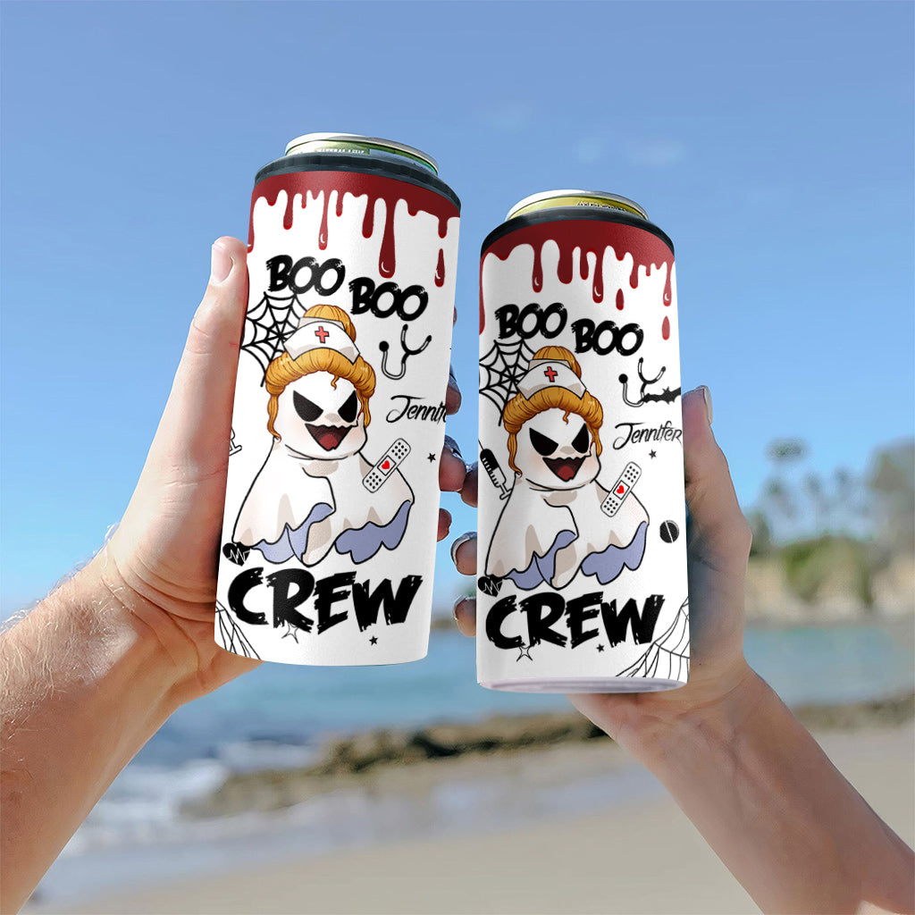 Boo Boo Crew - Personalized Nurse Can Cooler
