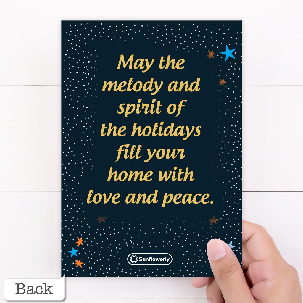 Thank You / Happy birthday / Love you - Personalized Greeting Card