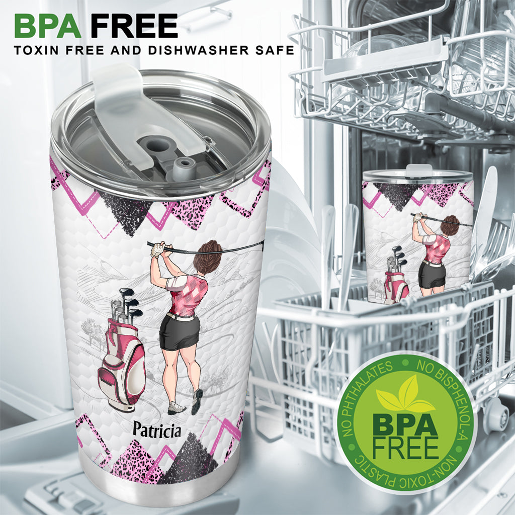 Golf Instruction - Personalized Golf Tumbler