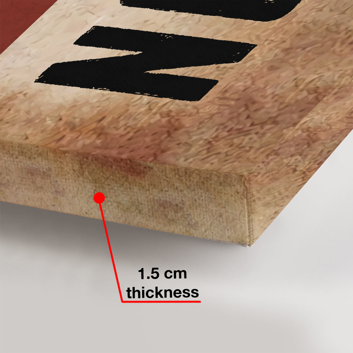 Pas d'excuses - Toile et affiche de fitness personnalisées